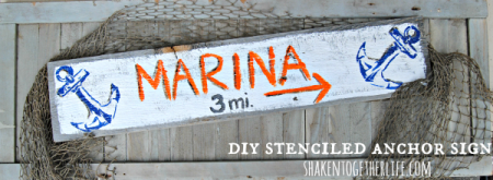 \"DIY-stenciled-anchor-sign-featured\"